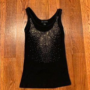 Isabella Rodriguez Gold Studded Tank top
